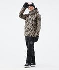 Blizzard W 2022 Veste Snowboard Femme Stripes Walnut, Image 3 sur 9