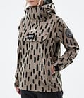 Blizzard W 2022 Veste Snowboard Femme Stripes Walnut, Image 8 sur 9