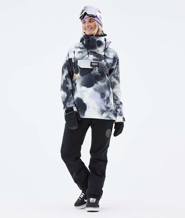 Blizzard W 22 Bunda na Snowboard Dámské Tiedye Black Purple, Obrázek 3 z 9