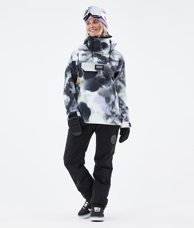 Blizzard W 2022 Snowboard Jacket Women Tiedye Black Purple, Image 3 of 9