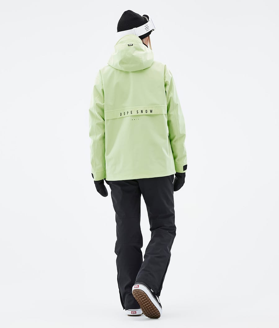 Dope Legacy W Snowboard Jacket Women Faded Neon