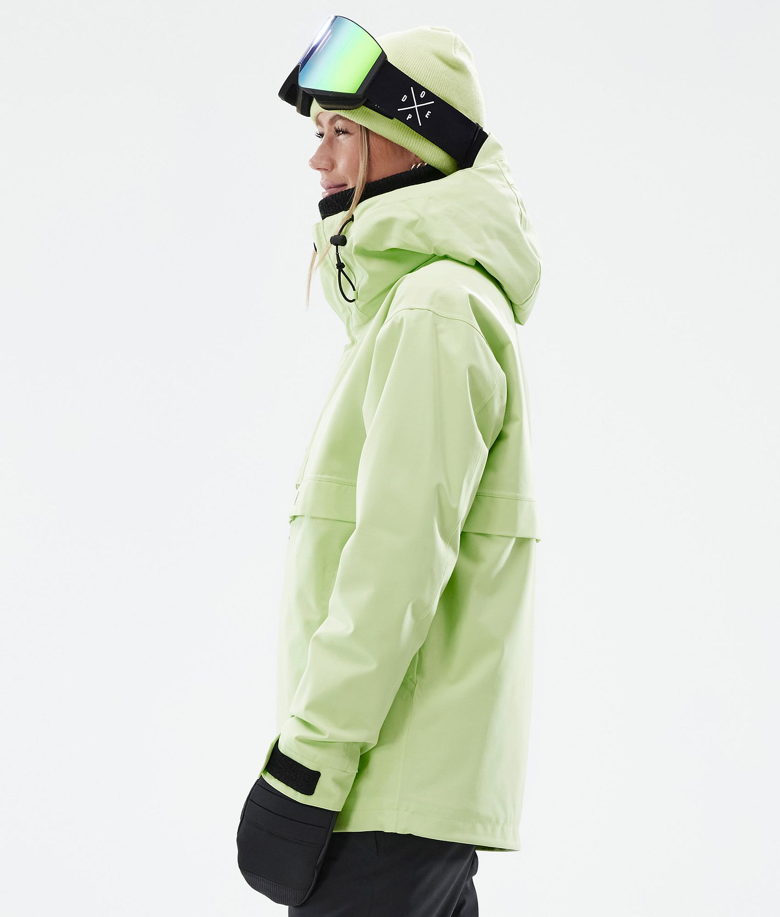 Dope Legacy W Skijacke Damen Faded Neon - Grün