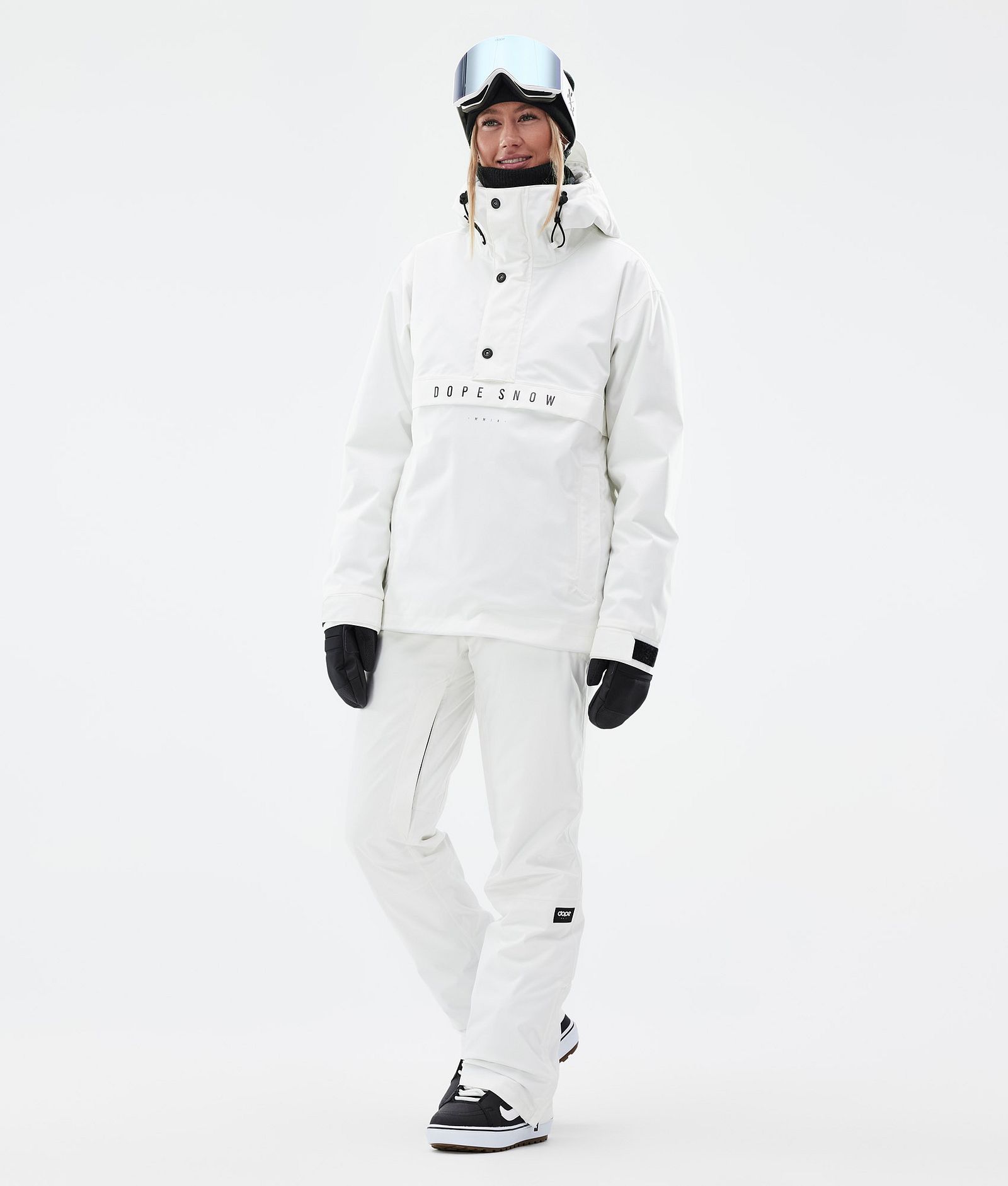 Vintage Nils Snow Jacket Winter White Anorak Women's Size Medium Ski  Snowboard - $111 - From Meg