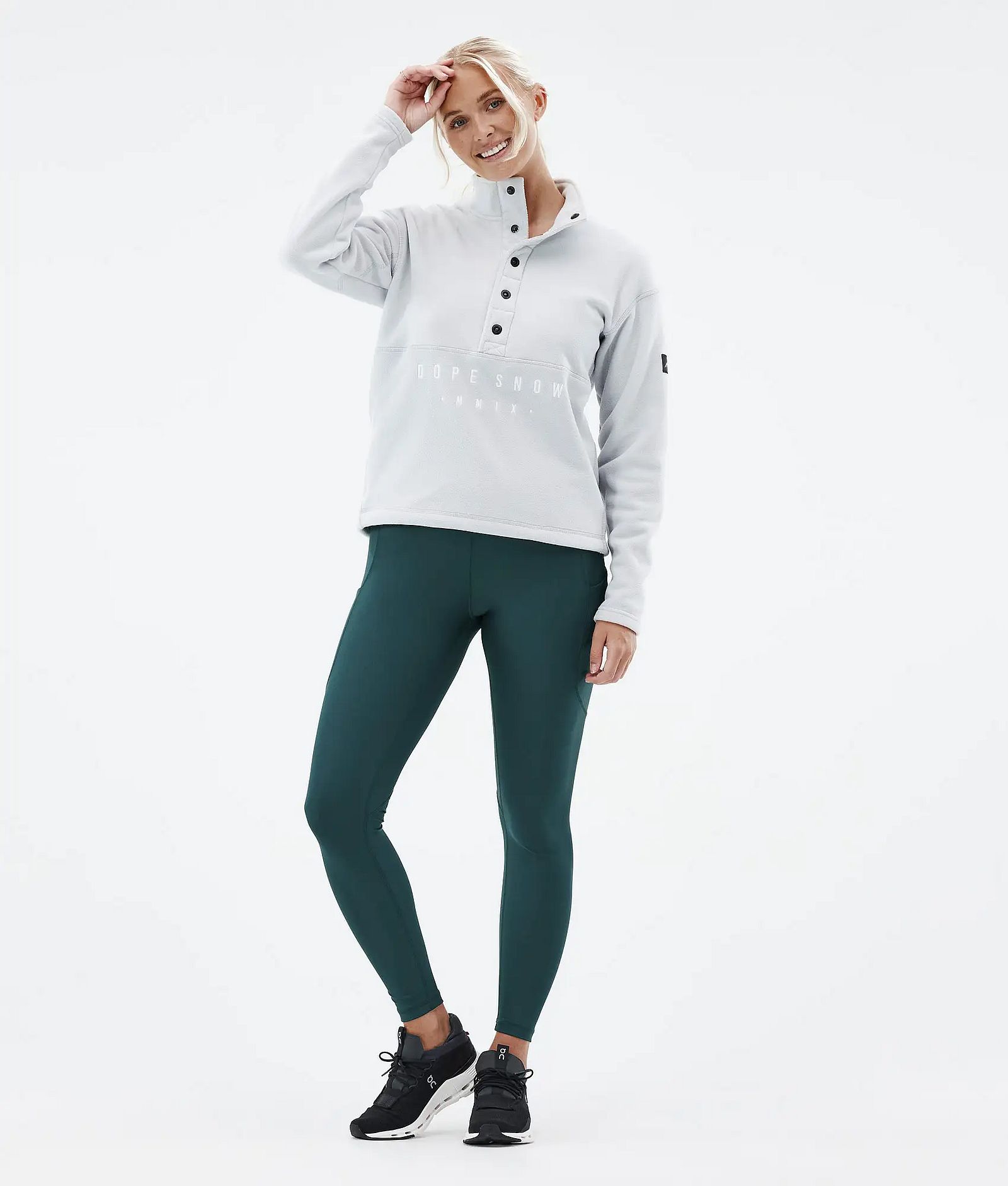 Lofty Tech Leggings Femme Bottle Green, Image 3 sur 8