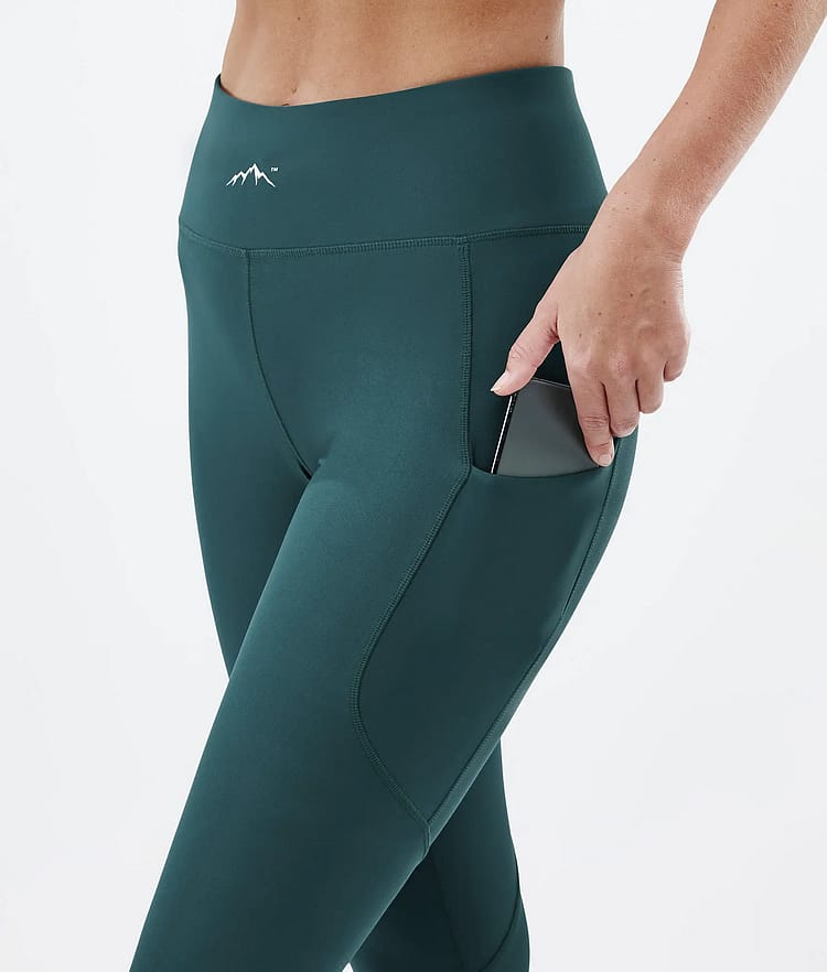 Dope Lofty Tech Leggings Women Bottle Green