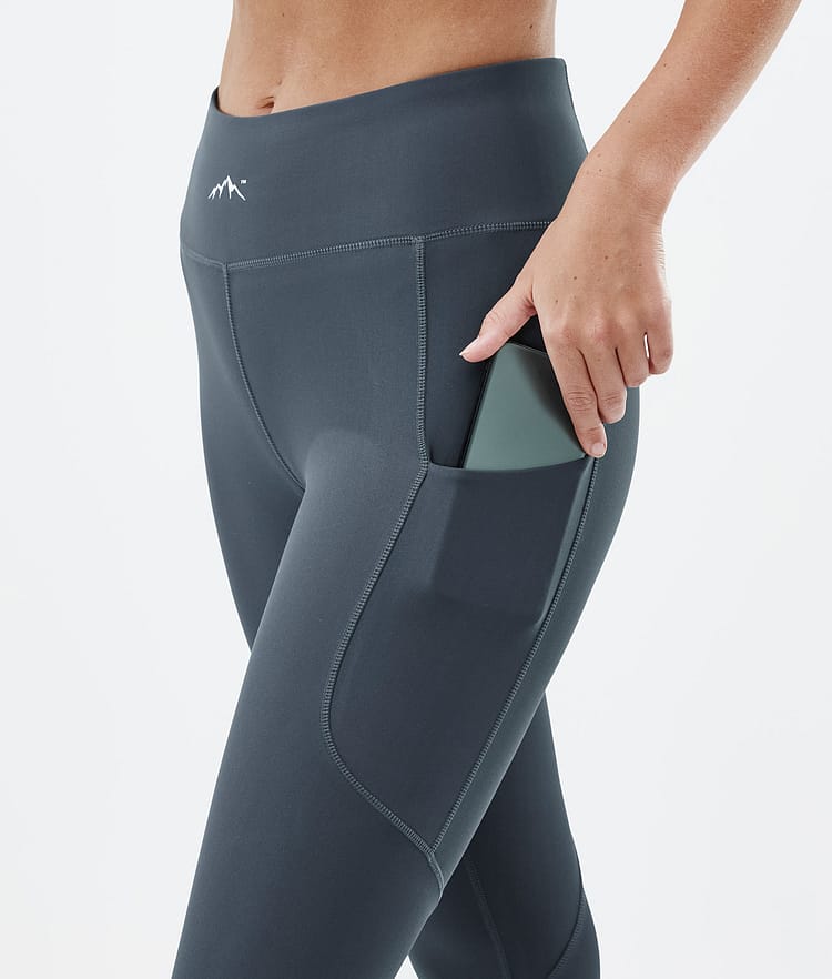 Lofty Tech Leggings Damen Metal Blue