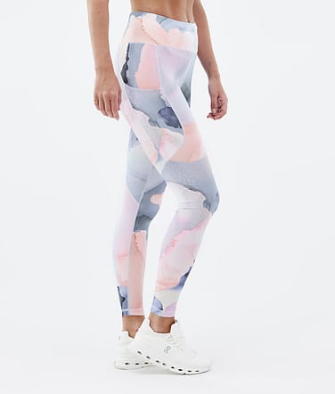 Lofty Tech Leggings Dames Blot Peach