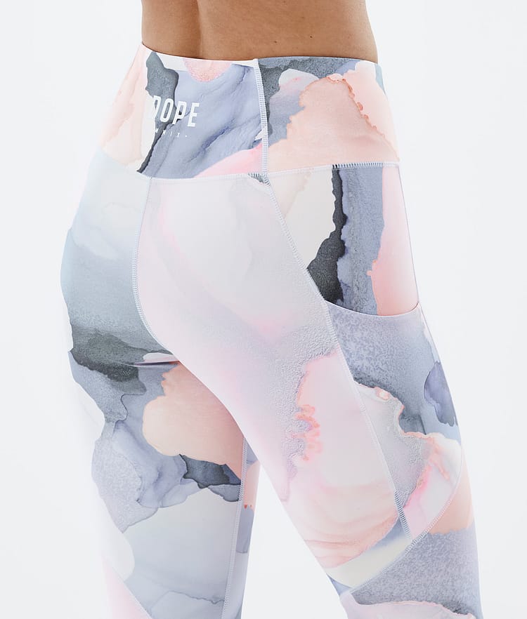 Lofty Tech Leggings Dames Blot Peach