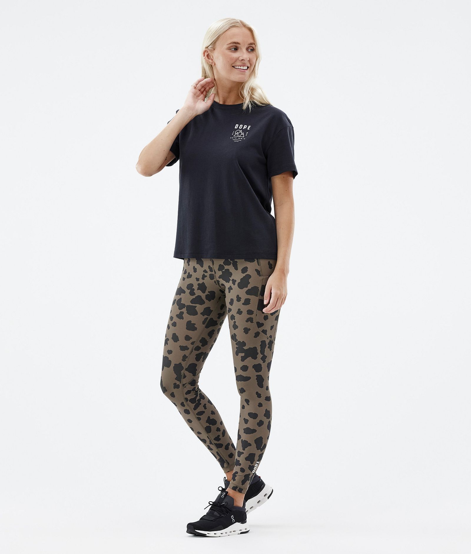 Lofty Tech Leggings Donna Dots, Immagine 3 di 8