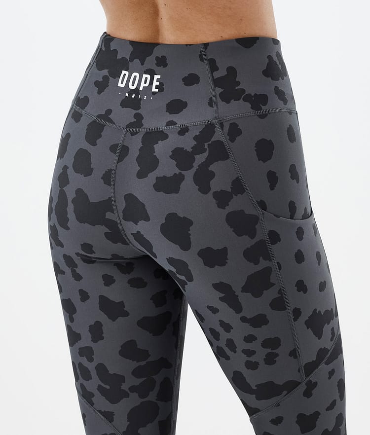 Lofty Tech Leggings Dam Dots Phantom