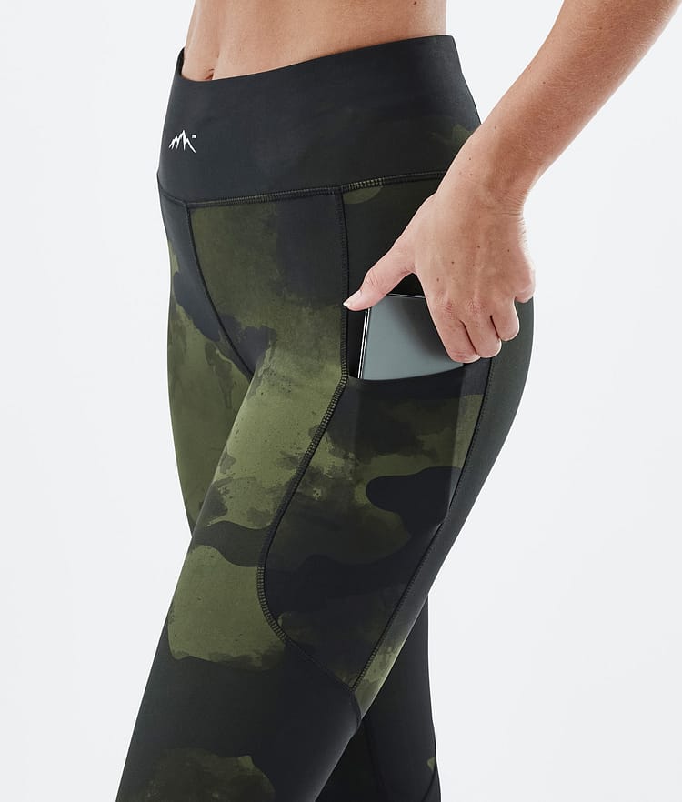 Lofty Tech Leggings Dam Green Camo, Bild 5 av 8