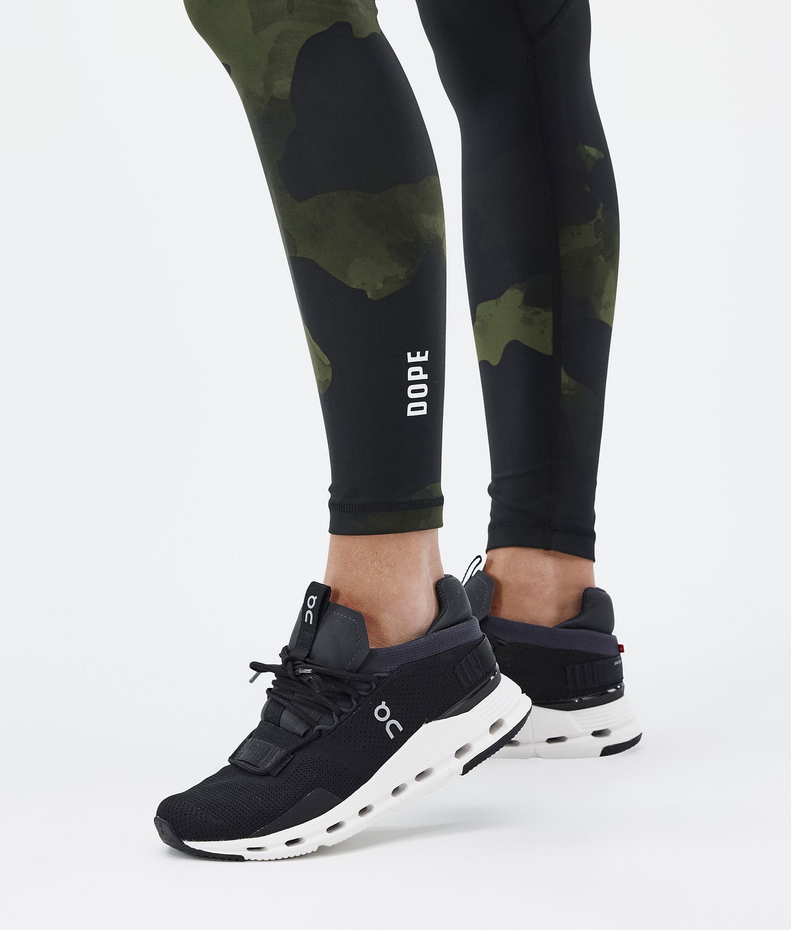 Lofty Tech Leggings Dam Green Camo, Bild 8 av 8