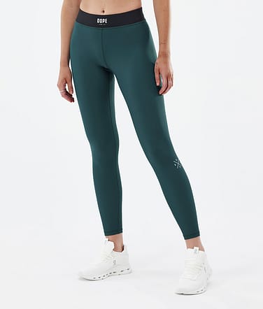 Razor Leggings Donna Bottle Green