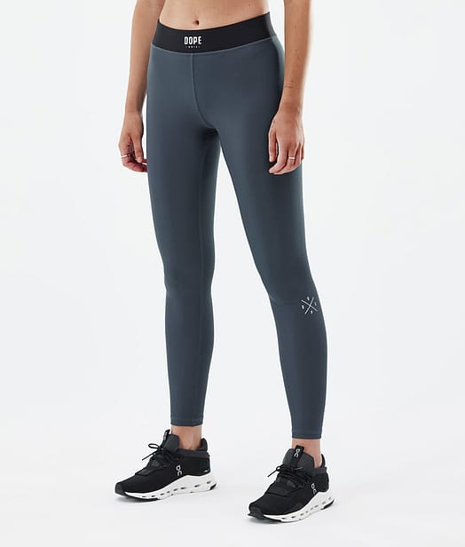 Razor Leggings Donna Metal Blue