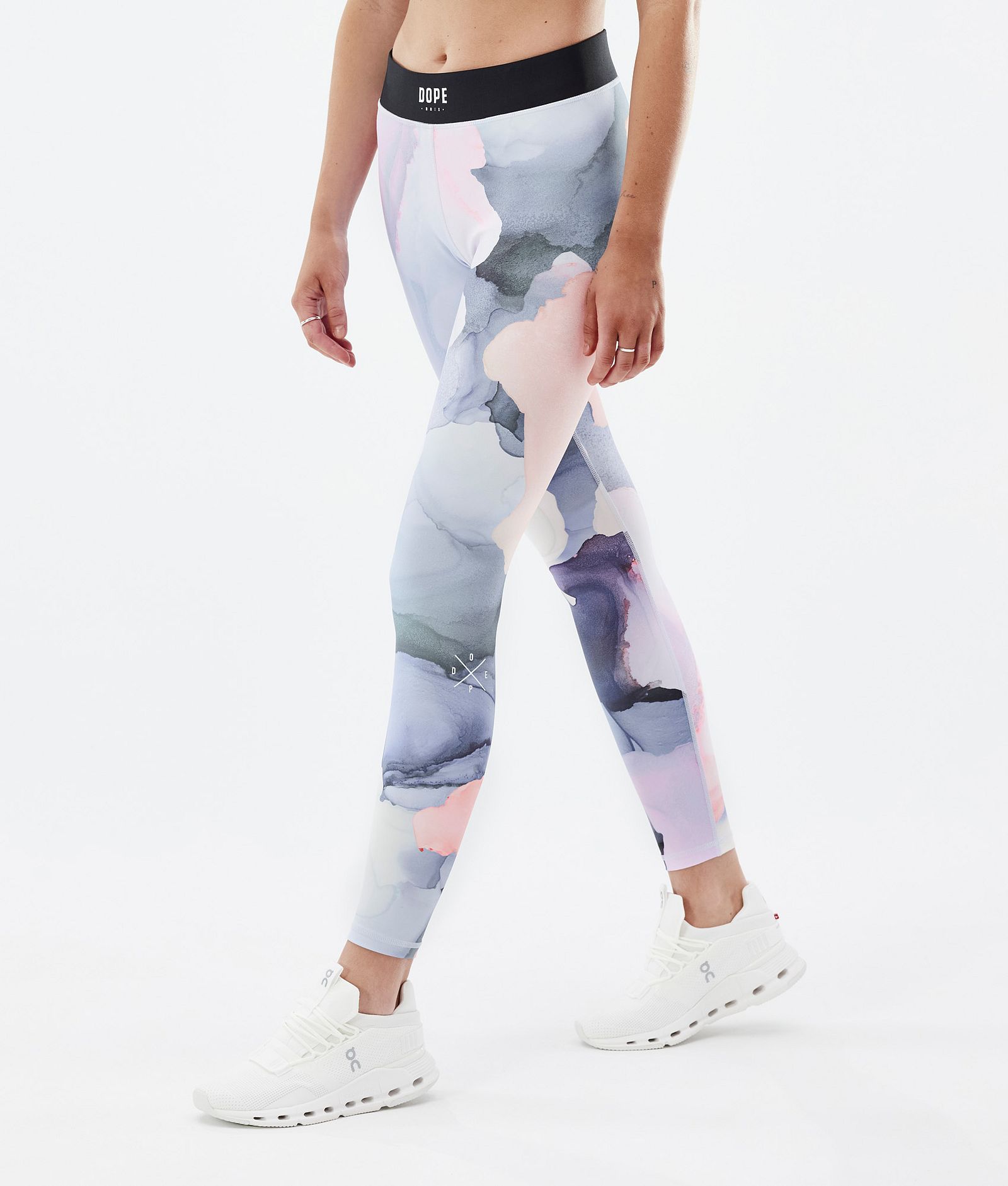 Dope Razor Leggings Women Blot Peach