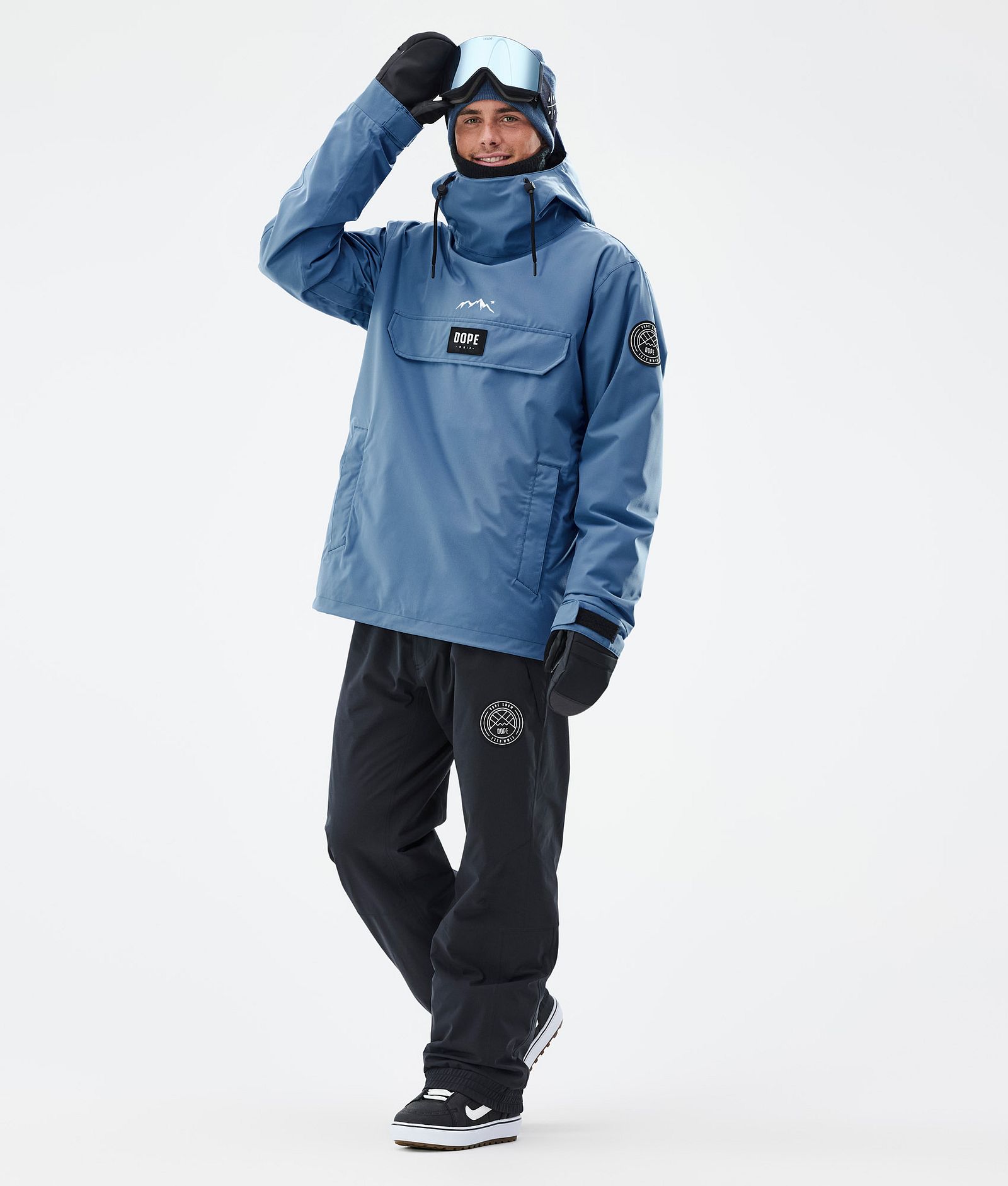 Blizzard Snowboard Jacket Men Blue Steel