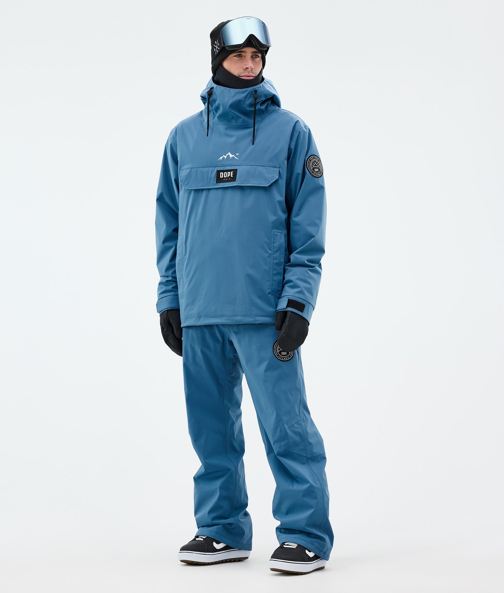 Dope Blizzard Snowboard Jacket Men Blue Steel | Dopesnow.com