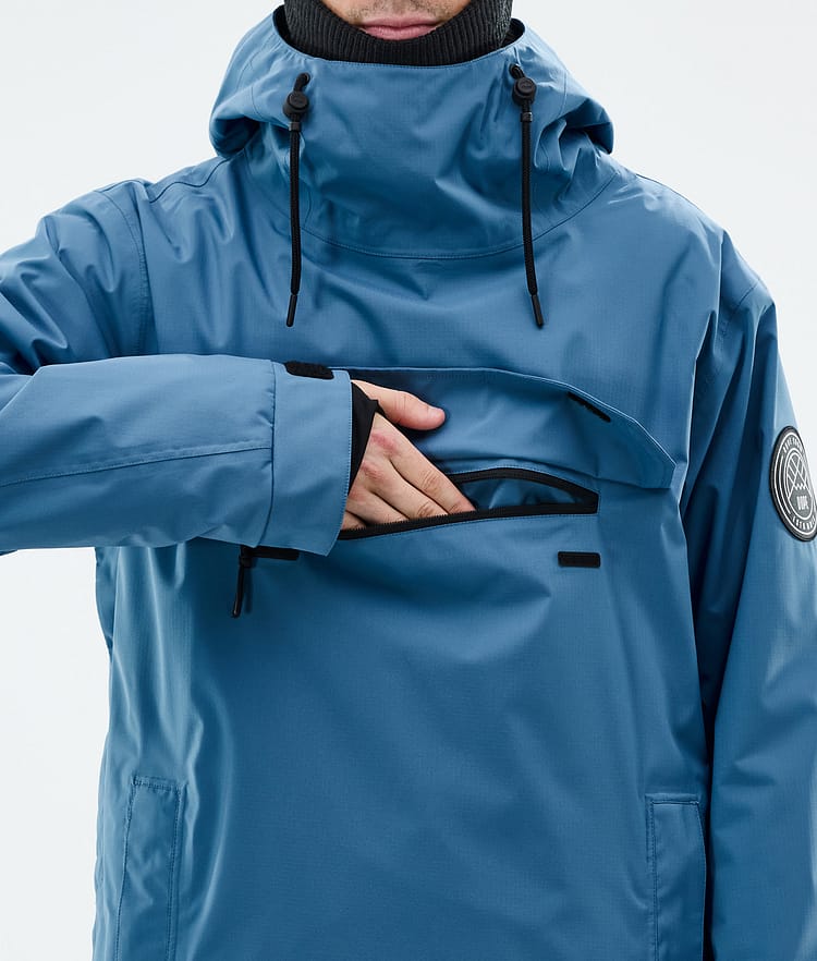 Blizzard Snowboard Jacket Men Blue Steel, Image 8 of 8