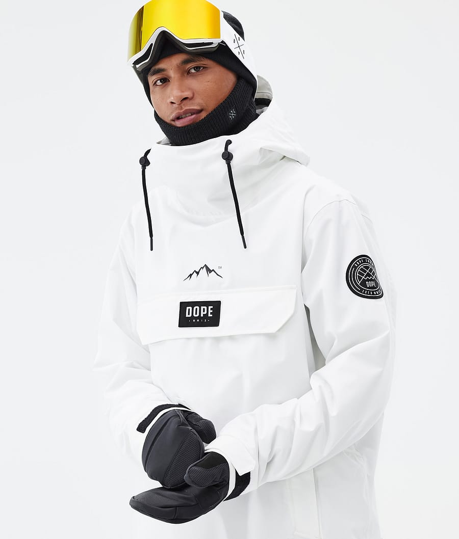 Blizzard Snowboard Jacket Men Old White