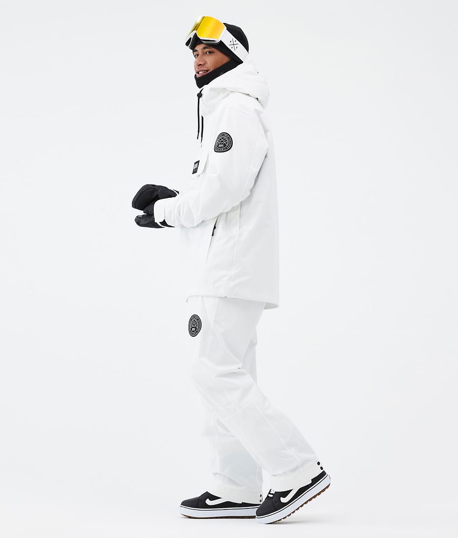 Blizzard Snowboard Jacket Men Old White