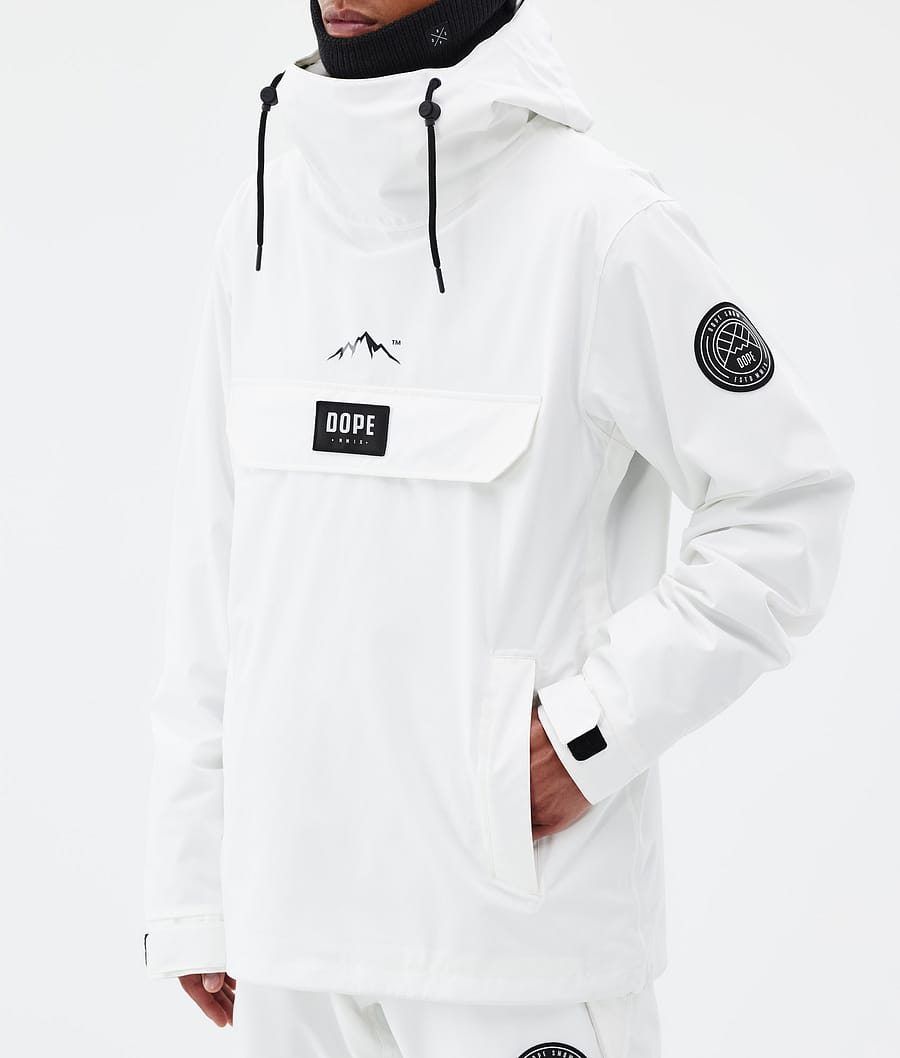 Blizzard Snowboard Jacket Men Old White