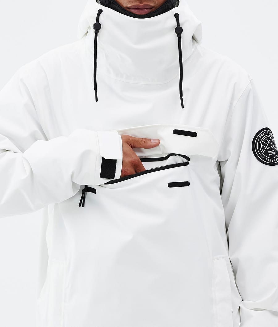 Blizzard Snowboard Jacket Men Old White