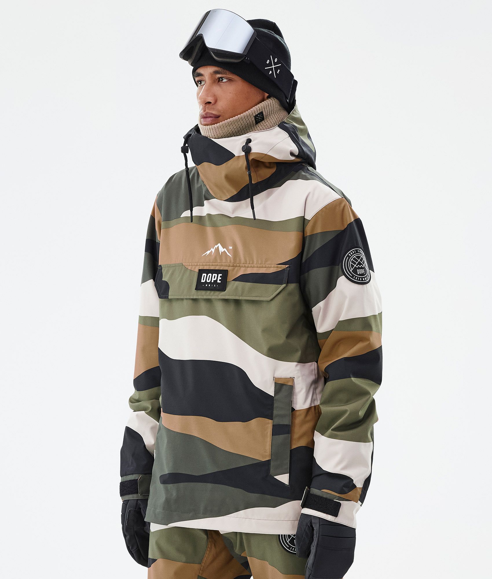 Patterned hotsell ski jacket