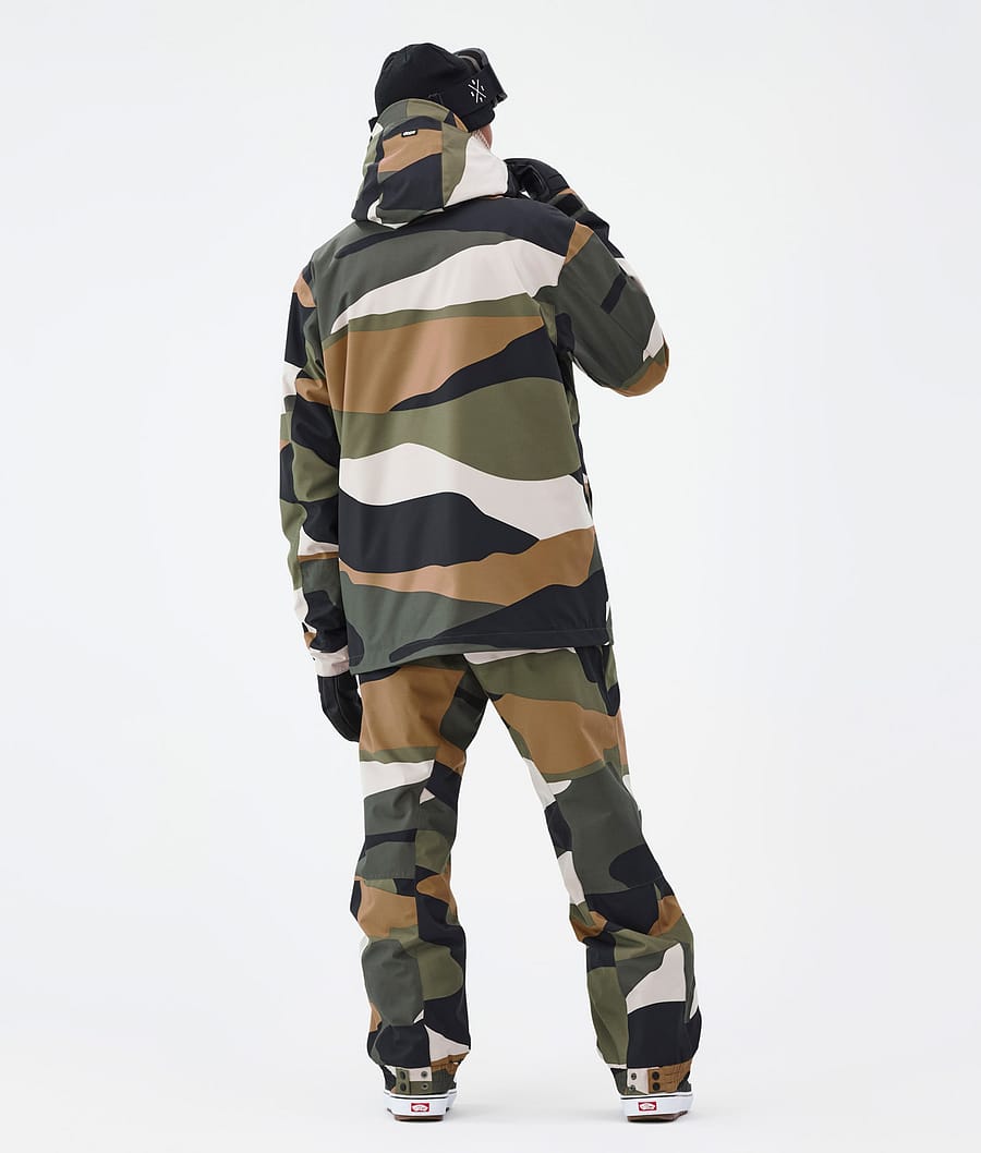 Blizzard Snowboard Jacket Men Shards Gold Green