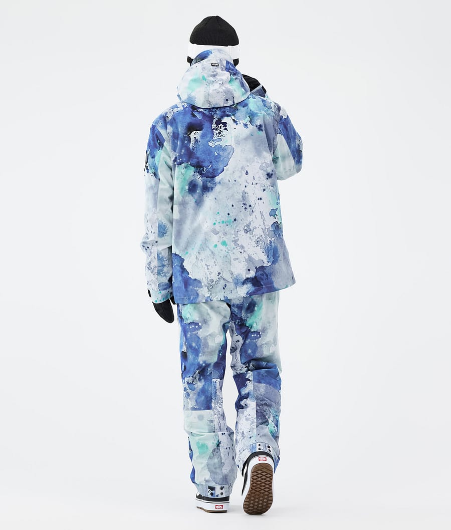 Blizzard Snowboard Jacket Men Spray Blue Green