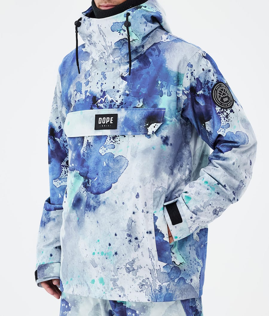 Blizzard Snowboard Jacket Men Spray Blue Green