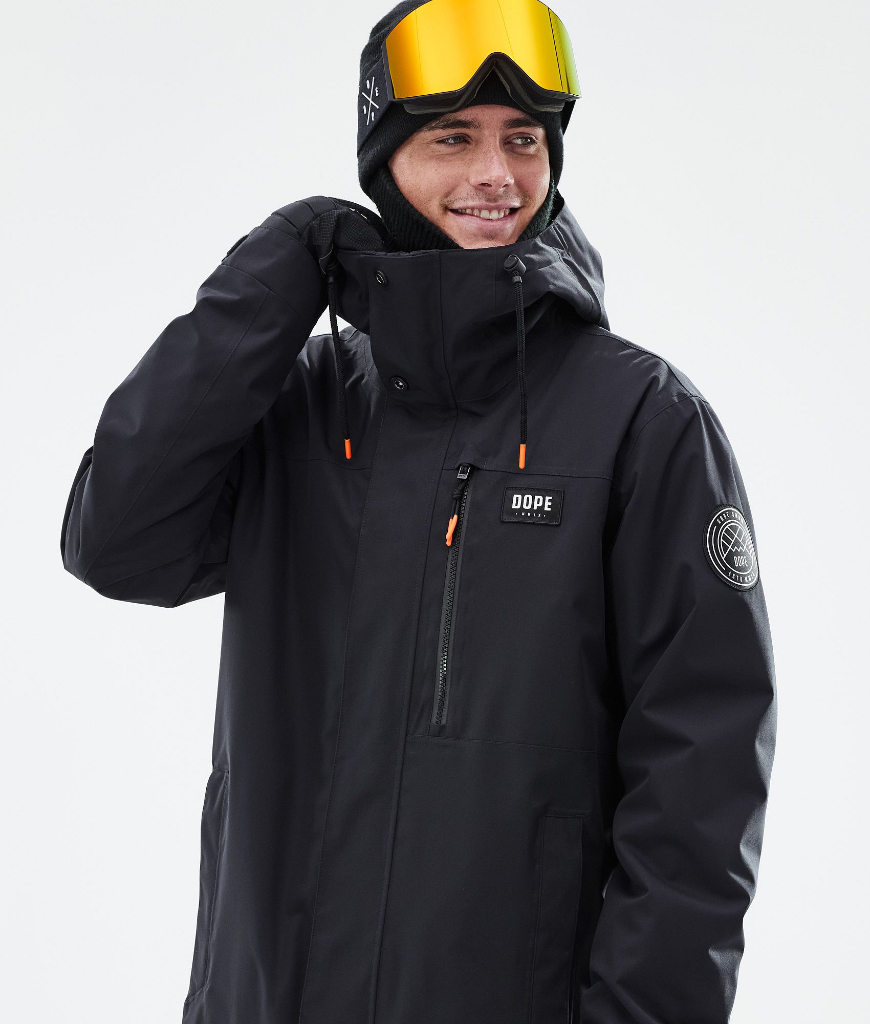 Dope Blizzard Full Zip 24 スキージャケット メンズ Black - ブラック