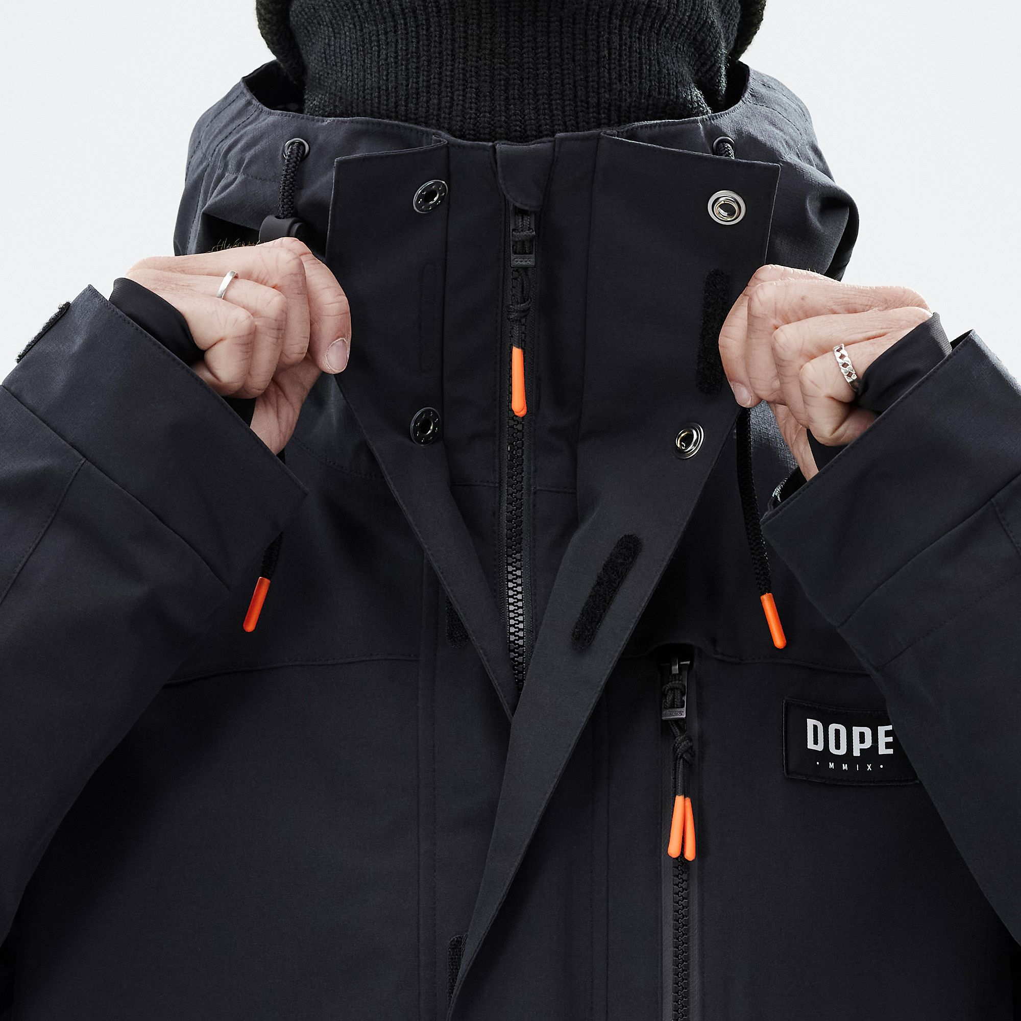 Dope Blizzard Full Zip 24 Snowboard Jacket Men Black | Dopesnow.com