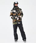 Blizzard Full Zip Snowboard Jacket Men Shards Gold Green, Image 2 of 9