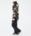 Blizzard Full Zip Snowboard Jacket Men Shards Gold Green, Image 3 of 9