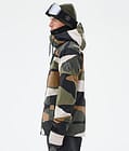 Blizzard Full Zip Snowboard Jacket Men Shards Gold Green, Image 5 of 9