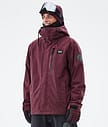 Blizzard Full Zip Ski Jacket Men Burgundy