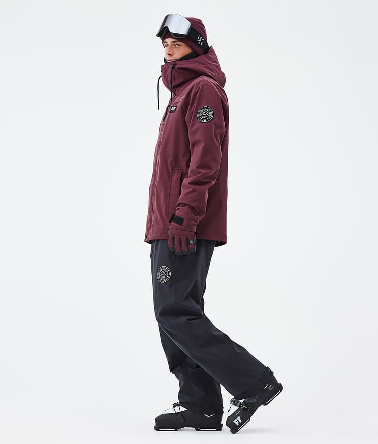 Blizzard Full Zip Ski Jacket Men Burgundy, Image 4 of 9