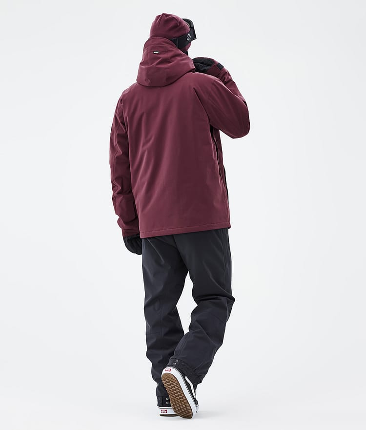 Blizzard Full Zip Snowboard Jacket Men Burgundy, Image 4 of 9