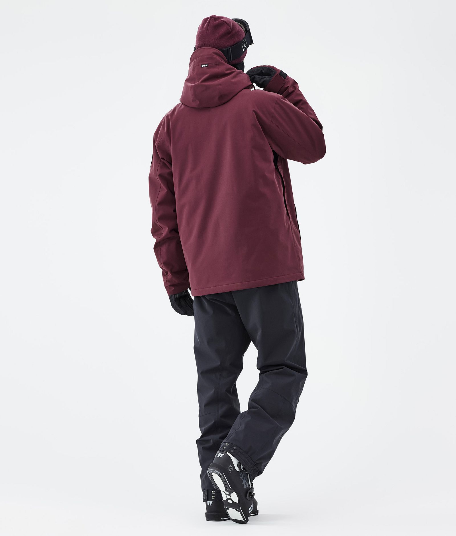 Blizzard Full Zip Skijacke Herren Burgundy, Bild 4 von 9