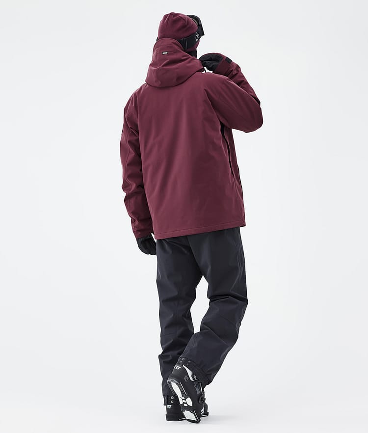 Blizzard Full Zip Skidjacka Herr Burgundy, Bild 5 av 9