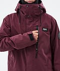 Blizzard Full Zip Snowboard Jacket Men Burgundy, Image 8 of 9