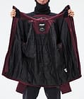 Blizzard Full Zip Veste de Ski Homme Burgundy, Image 9 sur 9