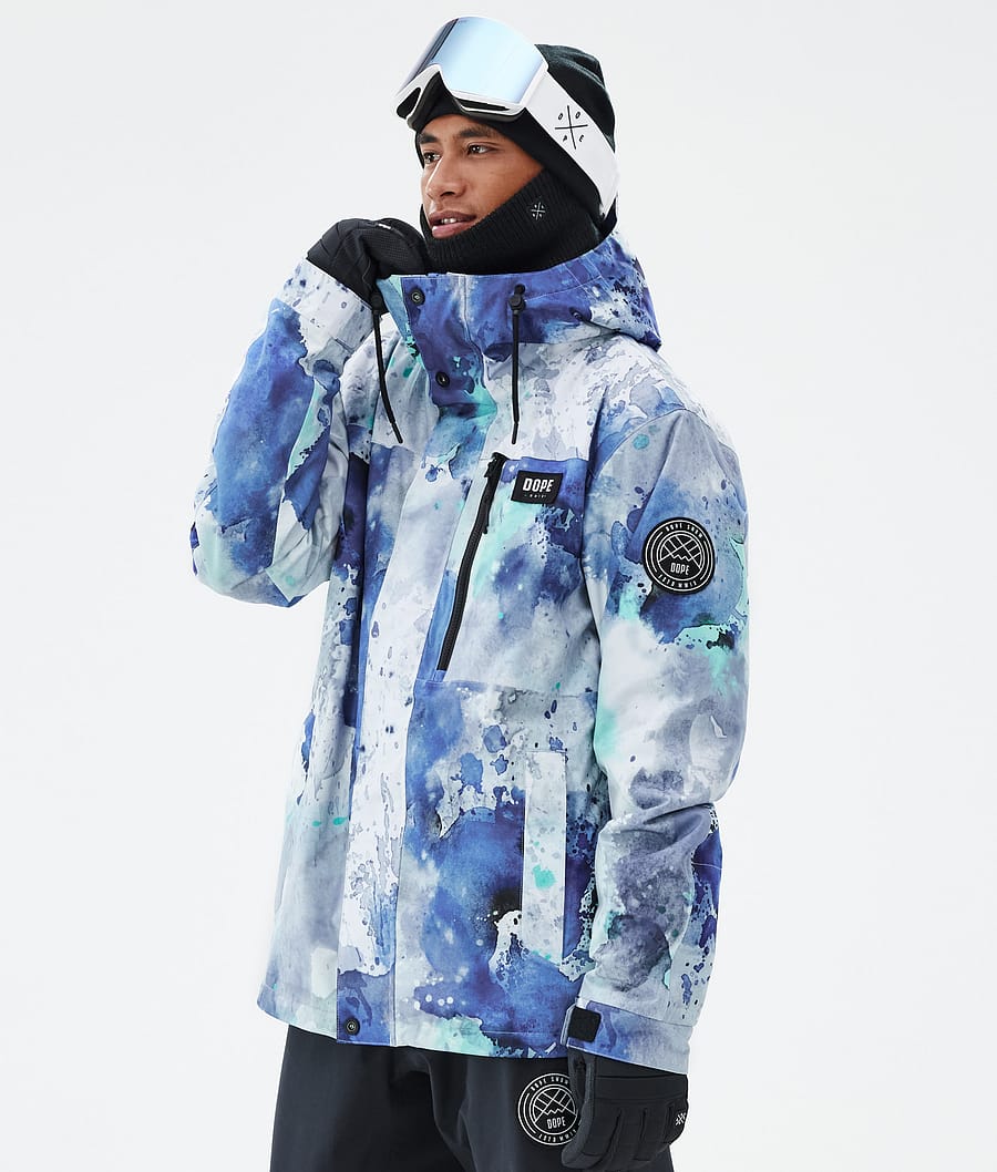 Blizzard Full Zip Spray Blue Green