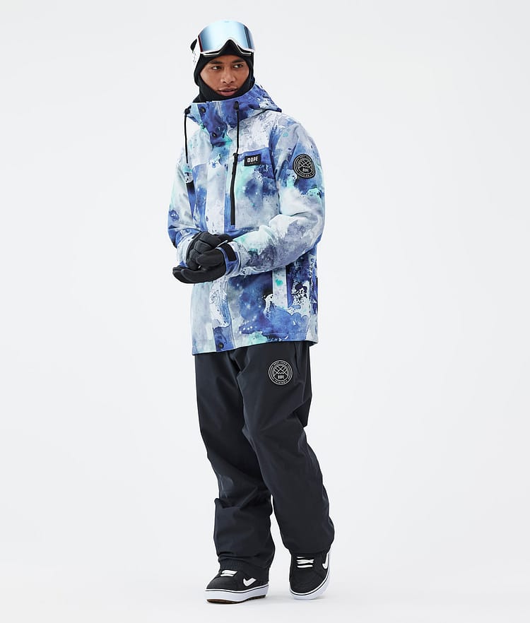 Blizzard Full Zip Veste Snowboard Homme Spray Blue Green, Image 3 sur 9