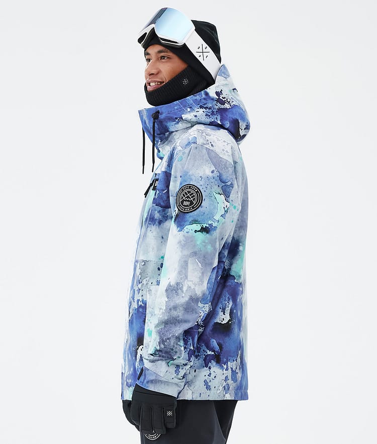 Blizzard Full Zip Snowboardjacke Herren Spray Blue Green