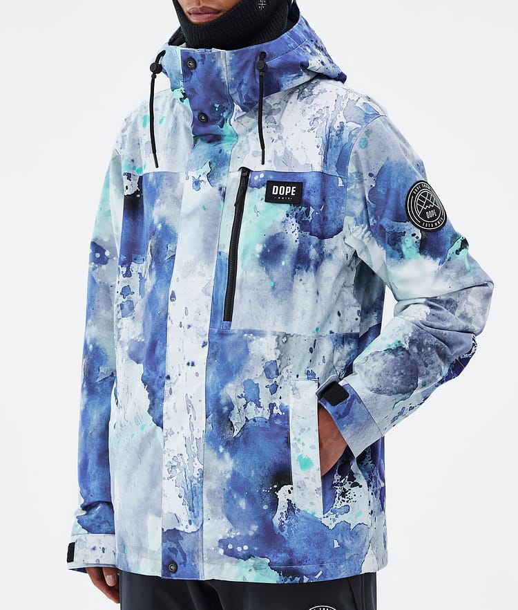 Blizzard Full Zip Snowboardjacke Herren Spray Blue Green