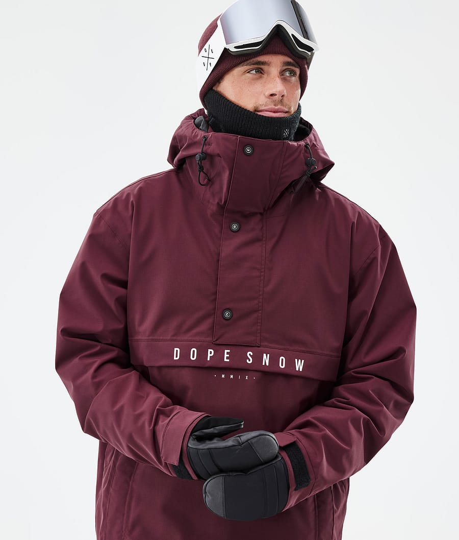 Legacy Snowboard Jacket Men Burgundy