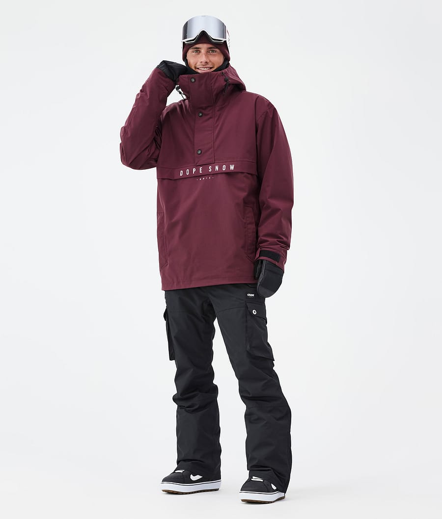 Legacy Snowboard Jacket Men Burgundy