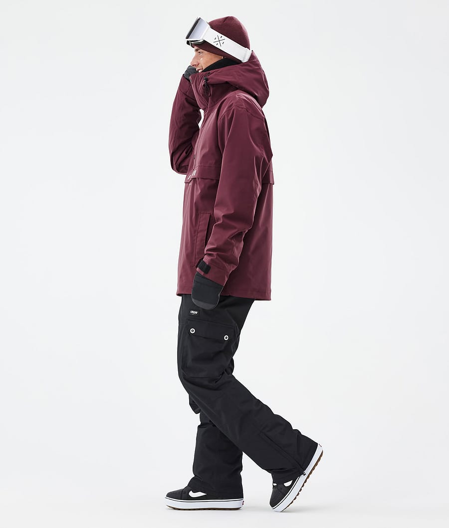 Legacy Snowboard Jacket Men Burgundy