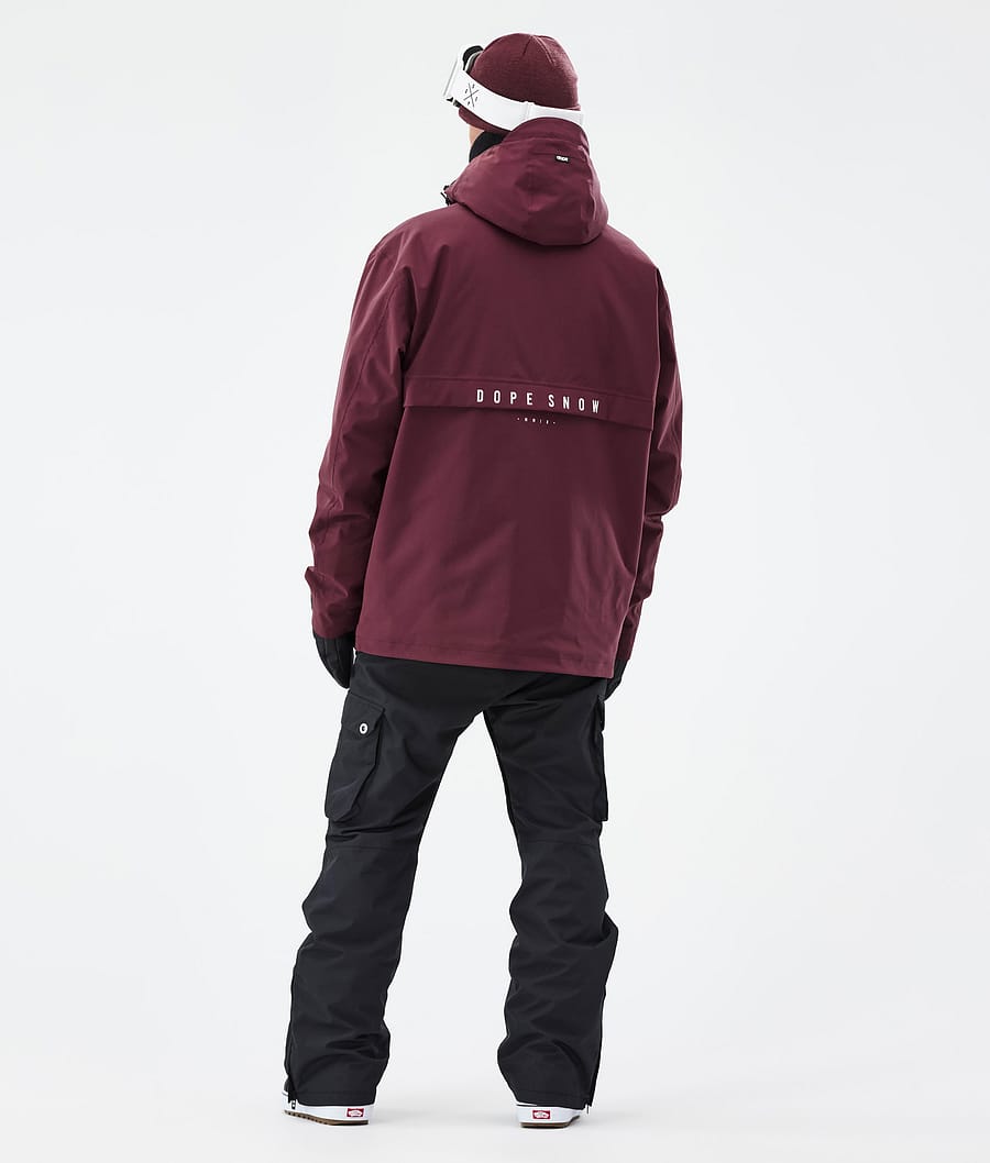 Legacy Snowboard Jacket Men Burgundy